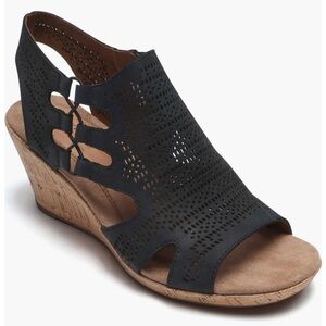 Rockport Cobb Hill Janna
Perforated Wedge Sandal